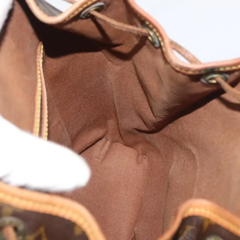 Louis Vuitton Monogram Montsouris MM Backpack Brown